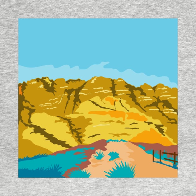 Red Rock Canyon WPA by retrovectors